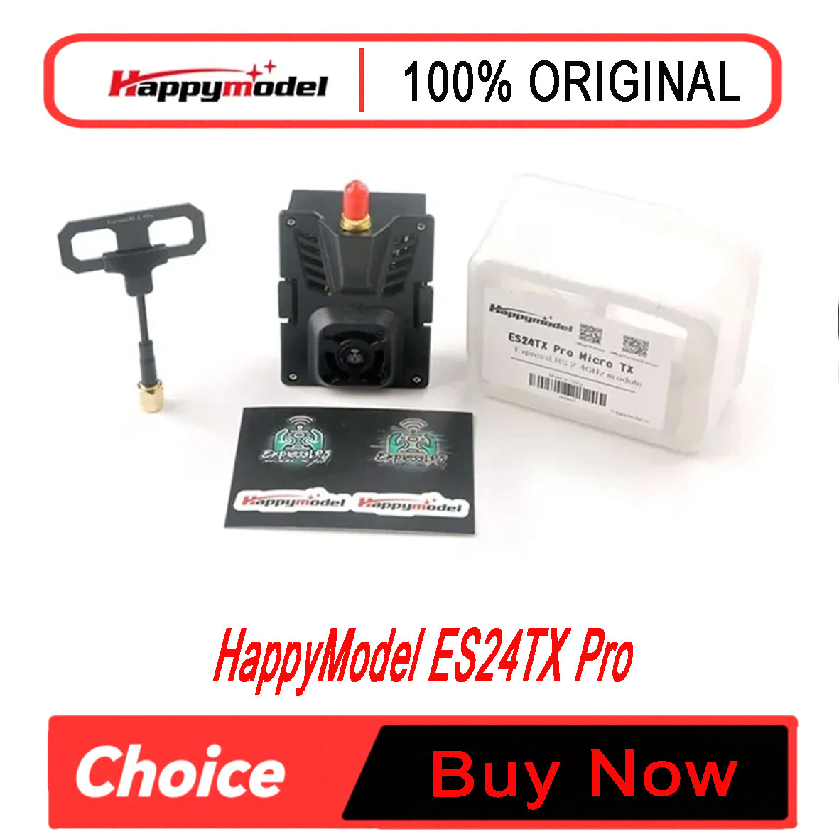 وحدة إرسال HappyModel ES24TX P - مراجعة Happymodel Expresslrs Elrs Es24Tx Pro 1000Mw وسعره